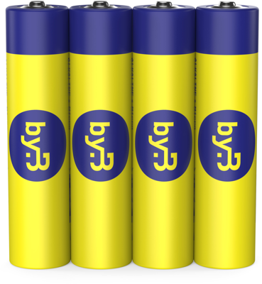BYB-6-30A2004 by.B Round Cells, 9V Blocks Image 2