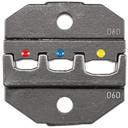 Crimping die for isolated connectors, 0.5-6 mm², AWG 20-10, 624 060 3 0