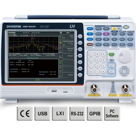 GSP-9330 GW Instek Spectrum Analysers Image 2
