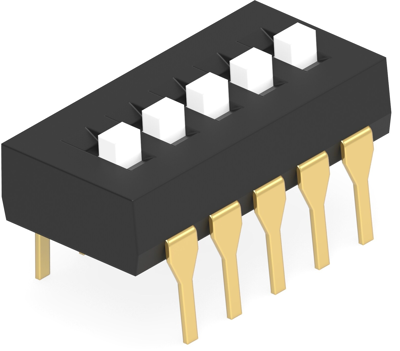 1825057-4 Alcoswitch Slide Switches and Coding Switches Image 1