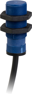 Proximity switch, built-in mounting M18, 1 Form A (N/O) + 1 Form B (N/C), 200 mA, Detection range 8 mm, XS4P18PC410