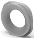 Grommet 7-8 mm for D-Sub housing 9 pole to 37 pole, 5-1393561-5