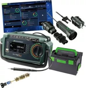 STARTERPAKET SECUTEST BASE IQ Gossen Metrawatt VDE testers, Installation testers, Insulation testers