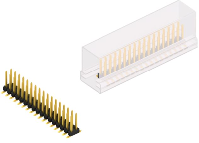 SLY8SMD06234GSM Fischer Elektronik PCB Connection Systems