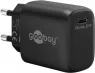 USB-C quick charger, black, 65405