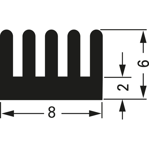 ICK SMD F10 SA Fischer Elektronik Heat Sinks Image 2