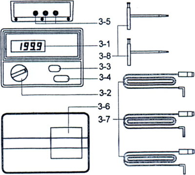 PCE-ET 3000 PCE Instruments VDE testers, Installation testers, Insulation testers Image 2