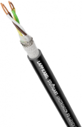 PVC data cable, 10-wire, 0.14 mm², AWG 26, black, 0031384