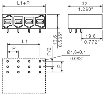 1813500000 Weidmüller PCB Connection Systems Image 2