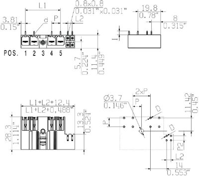 1156370000 Weidmüller PCB Connection Systems Image 3