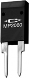 Power metal film resistor, 20 mΩ, 60 W, ±1 %