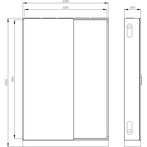 8GK1323-8KN53 Siemens Switch Cabinets, server cabinets Image 2
