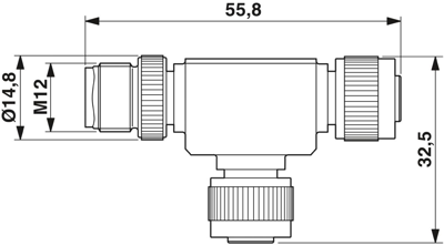 1541186 Phoenix Contact Sensor-Actuator Adapter Image 5