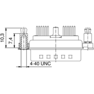 3H19W1PAR69E20X CONEC D-Sub Connectors Image 2