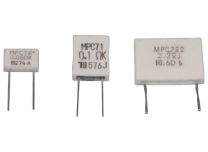 Metal strip resistor, 1 Ω, 10 W, ±10 %
