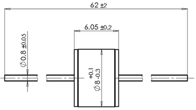 B88069X0660S102 TDK (EPCOS) Gas Discharge Tubes Image 2