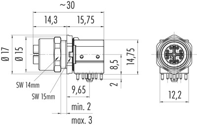 99 3782 213 08 binder Sensor-Actuator Connectors Image 2