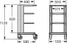 00.711.007.1 Knürr Trolleys, bags, cases and holders