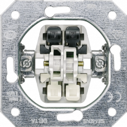 DELTA insert flush-m. two-circuit switch, withoutclaws