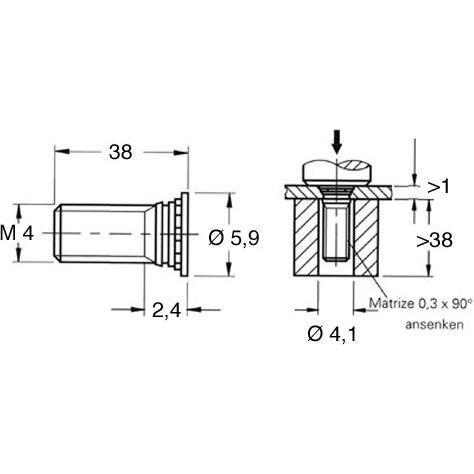 004.62.493 Ettinger Screws, Threaded Rods Image 2
