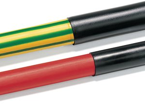 Heatshrink tubing, 3:1, (24/8 mm), polyolefine, cross-linked, black