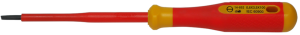 VDE screwdriver, 3.5 mm, slotted, BL 100 mm, L 200 mm, 14-652 VDE