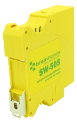 SW-505 BRAINBOXES Industrial ethernet switches Image 2
