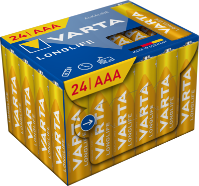 04103 301 134 VARTA Round Cells, 9V Blocks