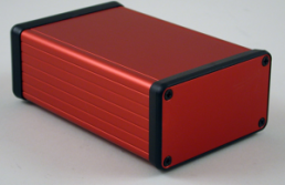 Aluminum enclosure, (L x W x H) 120 x 78 x 43 mm, red, IP54, 1455K1201RD