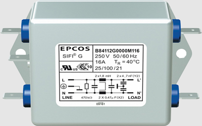 B84112G0000B110 TDK (EPCOS) Interference suppression filter Image 1