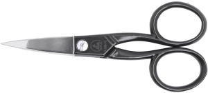 ESD scissors one-side micro-serration dissipative, 125 mm, 5-308-13