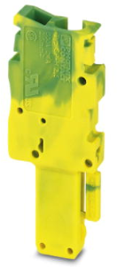 Plug, spring balancer connection, 0.08-4.0 mm², 1 pole, 24 A, 6 kV, yellow/green, 3210774