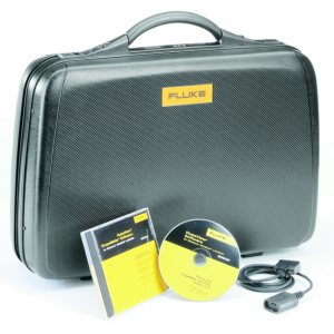 Software and accessory kit, carrying case, software, cable for ScopeMeter series 190, SCC290