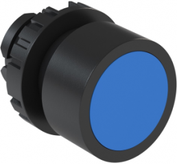 Pushbutton, blue, illuminated , mounting Ø 22 mm, IP66, 12882151