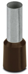 Insulated Wire end ferrule, 25 mm², 30 mm/16 mm long, DIN 46228/4, brown, 3201084