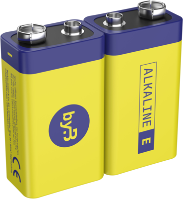 BYB-6-30A2012 by.B Round Cells, 9V Blocks Image 1