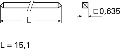 10090554 Fischer Elektronik Pins