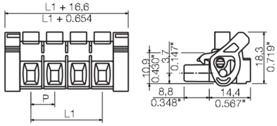 1093480000 Weidmüller PCB Connection Systems Image 3