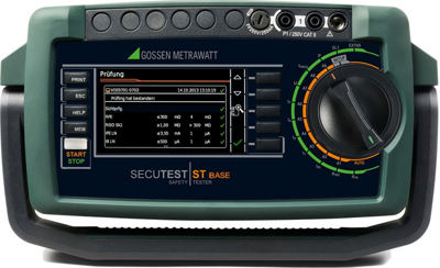 SECUTEST ST BASE Gossen Metrawatt VDE testers, Installation testers, Insulation testers Image 1