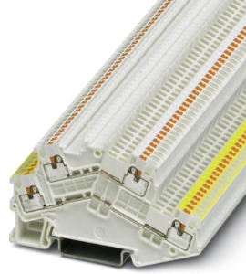 Double level terminal, push-in connection, 0.14-1.5 mm², 16 A, 6 kV, white, 3214661
