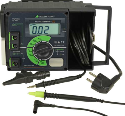 METRATESTER 5+ Gossen Metrawatt VDE testers, Installation testers, Insulation testers Image 1