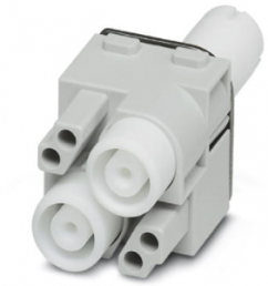 Socket contact insert, 2 pole, unequipped, crimp connection, 1417407