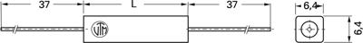 KNC800JB-AX-R039AA Vitrohm Wirewound Resistors