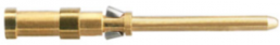 Pin contact, 2.5 mm², AWG 14, crimp connection, gold-plated, 1651660000