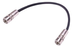 Sensor actuator cable, M12-cable plug, straight to M12-cable plug, straight, 4 pole, 1.5 m, Elastomer, black, 21332323401015
