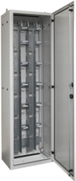 Control cabinet, (H x W x D) 2000 x 600 x 400 mm, IP54, sheet steel, light gray, 46078.1V2