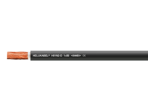 Welding cable H01N2-D 1 x 16 mm², AWG 8, black