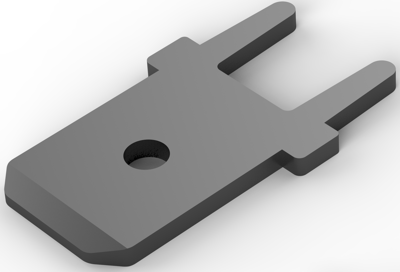 726386-2 AMP Flat Plugs Image 1