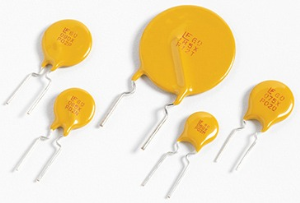 PTC fuse, self-resetting, radial, 60 V (DC), 40 A, 2.2 A (trip), 1.1 A (hold), 60R110XMR