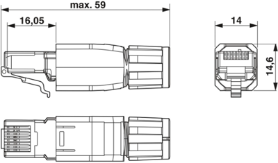 1419146 Phoenix Contact Sensor-Actuator Cables Image 3